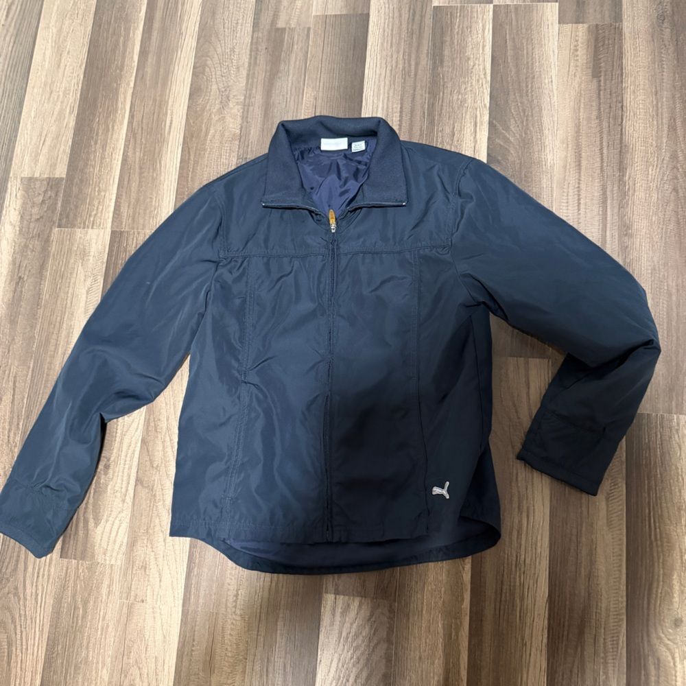 Puma  Classic Blokecore Lined Navy Jacket M